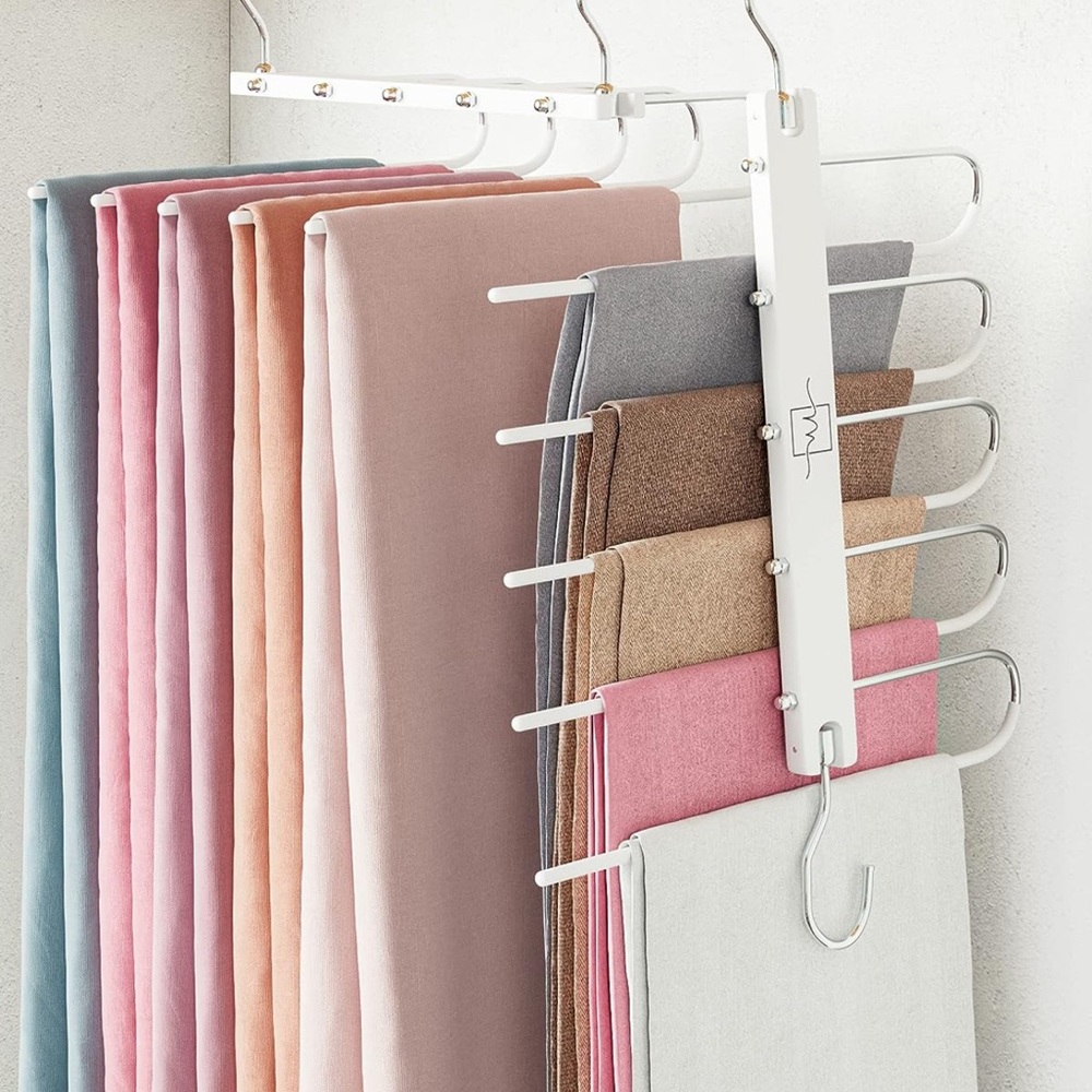 MORALVE Pants Hangers Space Saving - 3 pack